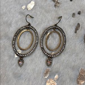 Chloe and Isabel oval earrings